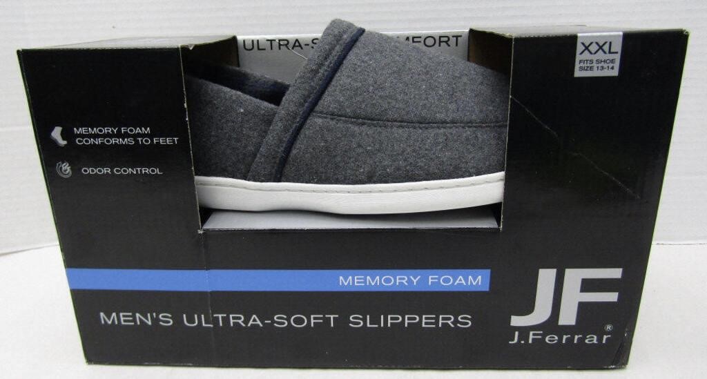 New Men's Slippers SZ 13-14 Retail $36.00