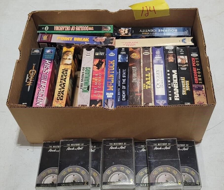 Cassette and VHS tapes,  Group