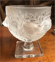 Lalique Stemed Bowl