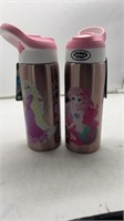 2 Zak! princess water bottles