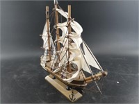 Tiny model of the Black Pearl 10" from "Pirates of