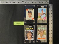 Carl Yastrzemski Cards 64,68,71, MLB Baseball