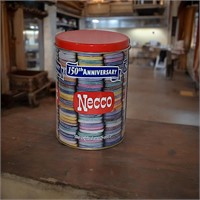 Vintage Necco Wafers 150th Anniversary Tin