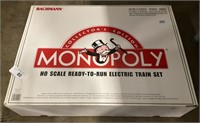 H0 Scale Monopoly Train Set.