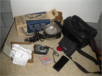 Light Meter & Camera Lights, Nikon F801 & Cases