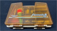 Fenwick Fishing Tackle Box With Contents