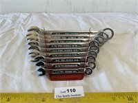 Pro Series Standard Open and Closed End Wrench Set