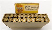 (20) Rounds of Western super X 25-35 win. 117gr