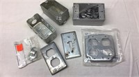 F4)  METAL ELECTRICAL BOXES, AND COVERS/ PARTS