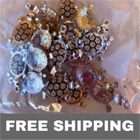 1pack Animal Crystal CharmPendants for DIY Jewelry
