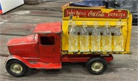 11" Coca-Cola Press Steel Truck