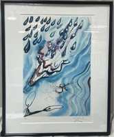 P - SALVADOR DALI "POOL OF TEARS" SIGNED/NUMBERED