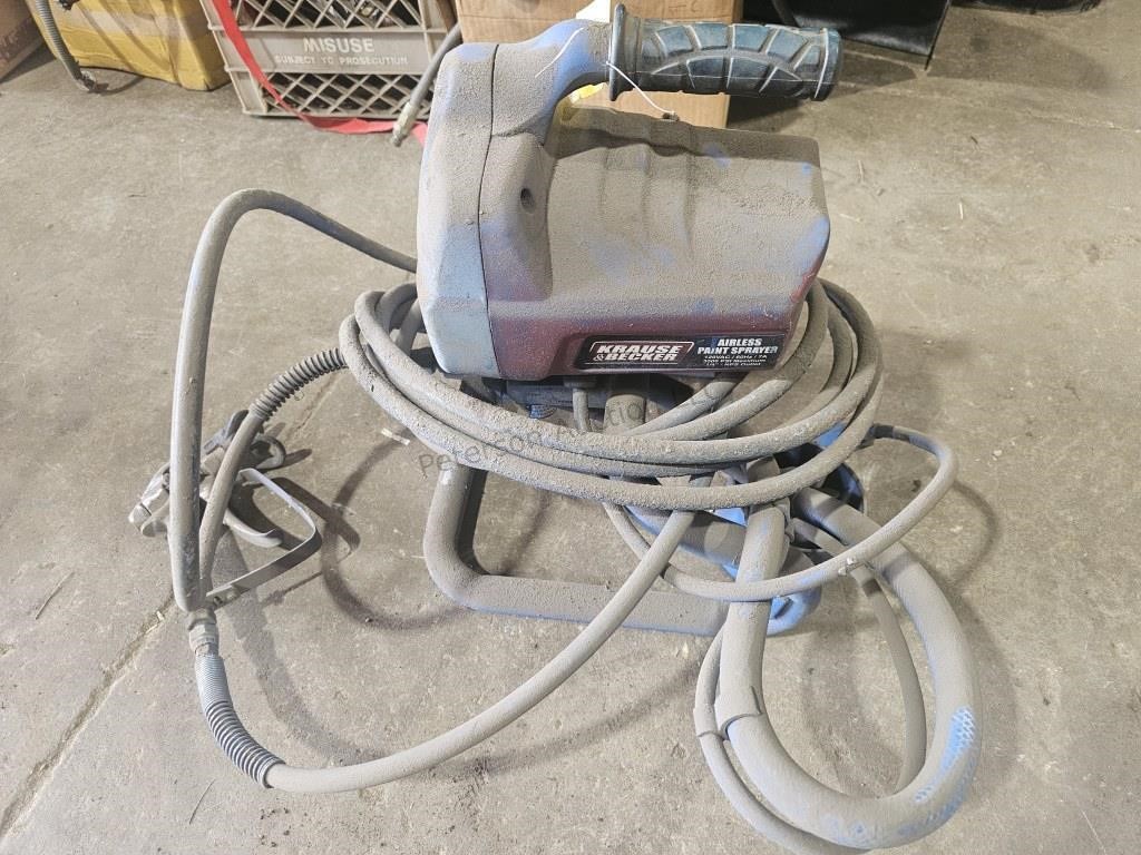 Krause & Becker paint sprayer