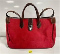 Dooney & Bourke Donegal Crest Tote Brown Leather