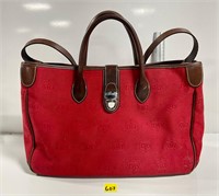 Dooney & Bourke Donegal Crest Tote Brown Leather