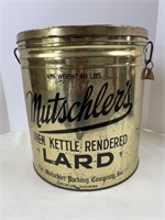 Nutschler’s lard tin- Decatur, IN
