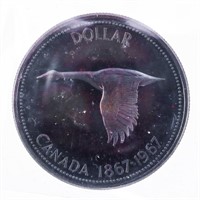 1967 Canada Silver Dollar SP65 ICCS