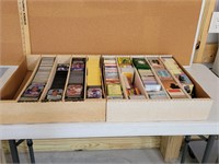 1 18" BOX OF 1987DONN RUSS CARDS & 1 18' BOX OF