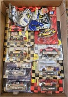 NASCAR DIE CAST COLLECTIBLES BOX LOT