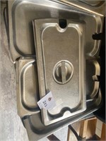 lot of Stainless Steel lids for insert pans