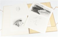 ANDREW WYETH COLLOTYPE PORTFOLIO DRAWINGS