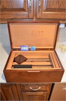 Large Cigar Humidors, made by Havana, 2 levels