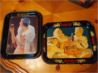 Vtg Coca-Cola Trays