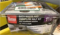 Oatey Bath Waste & Overflow Half Kit