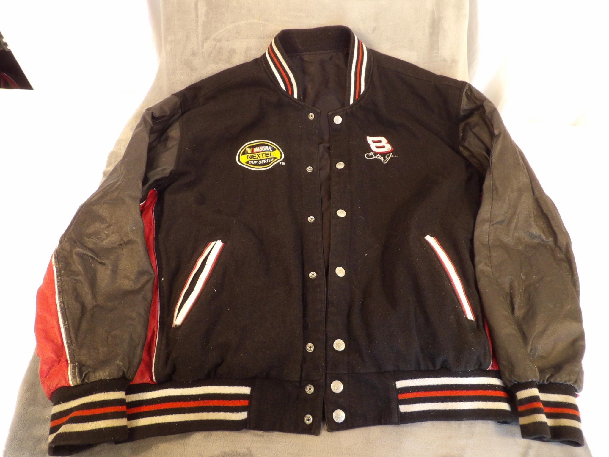 Nascar Dale Jr Budweiser XL Jacket Reversible