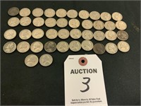 42 Total Jefferson Nickels Circulated
