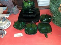 Green glassware
