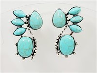 Turquoise Agate Earrinngs