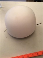 Large frosted globe ceiling  Light