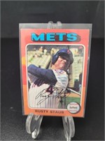 1975 Topps , Rusty Staub baseball card