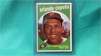 1959 Topps Orlando Cepeda Baseball Card