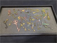 Assortment of small skeleton keys