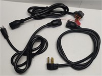 3 Lincoln Welder Input Cords For Square Wave Tig