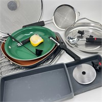 Multiple Kitchen Pans & Accessories -Ogreenic, OXO