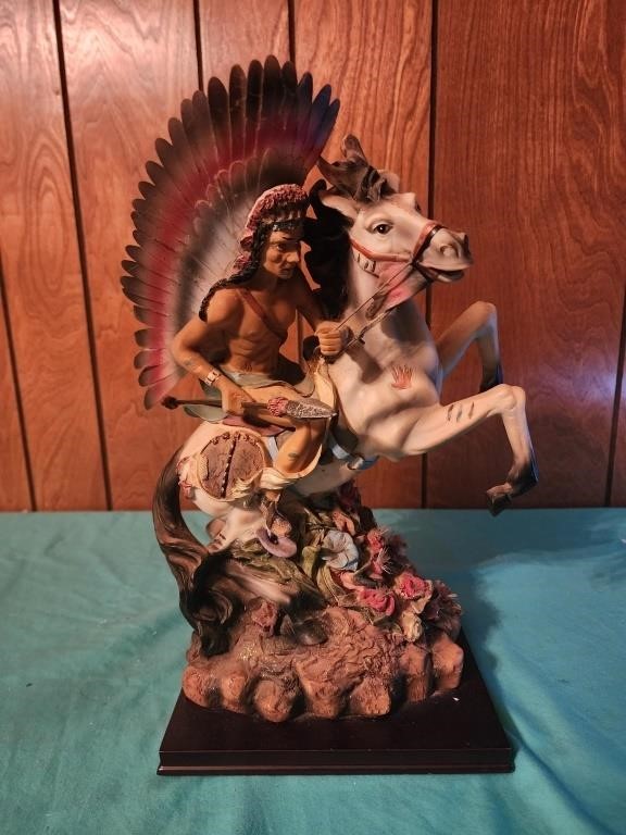 14.5" Native American figure