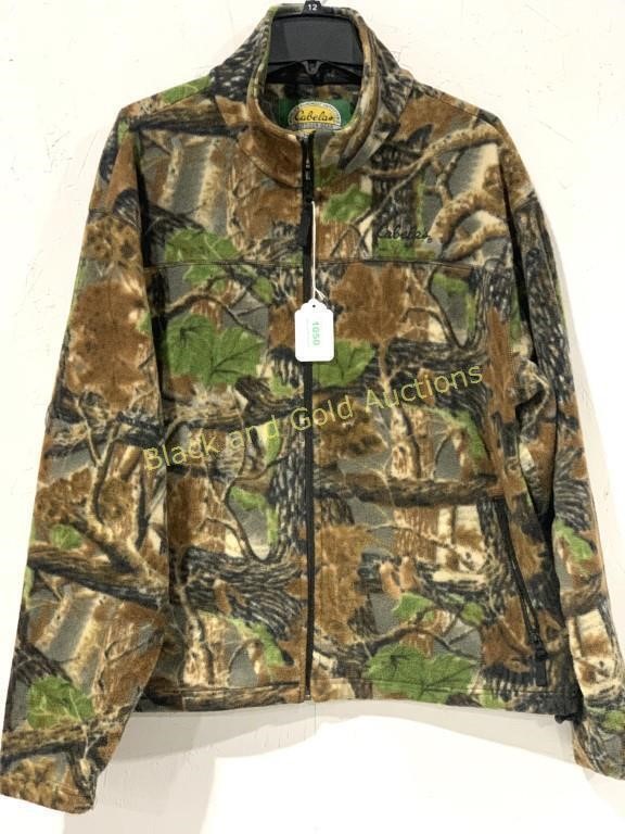 Men’s XL Cabela’s Fleece Camo Jacket