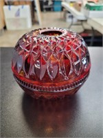 Vintage Indian glass round Fairy lamp