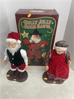 Animated Santa’s and Mrs Claus