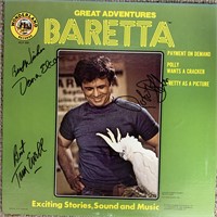 Baretta Great Adventures signed album. GFA Authent