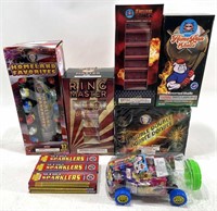 Hellcat, Ring Master, Home Run Shell Fireworks