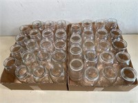 38 pcs- quart canning jars