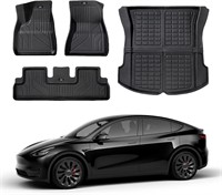 Tesla Model 3 FJinfly Floor Mats for 24-21 4PCS