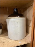 #2 crock whiskey jar