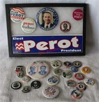 Large Lot of Presidential Election Buttons