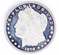Coin 2 Troy Ounce .999 Fine Silver Morgan $ Copy
