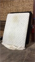 Queen size mattress and box spring, needs cleaned